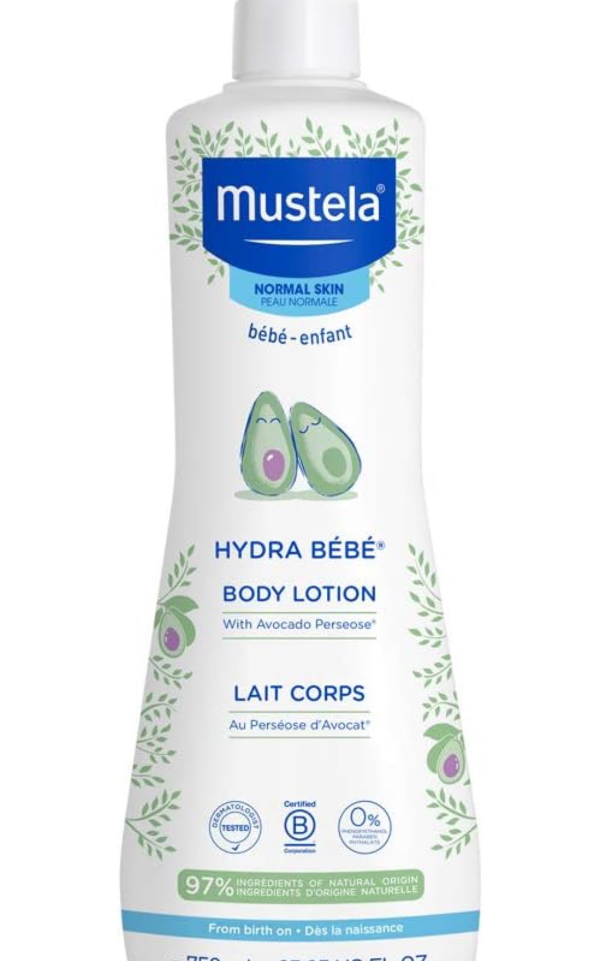 Mustela lait de corps