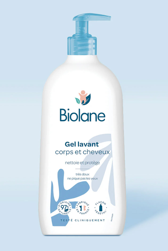 Biolane gel lavant corps et cheveux