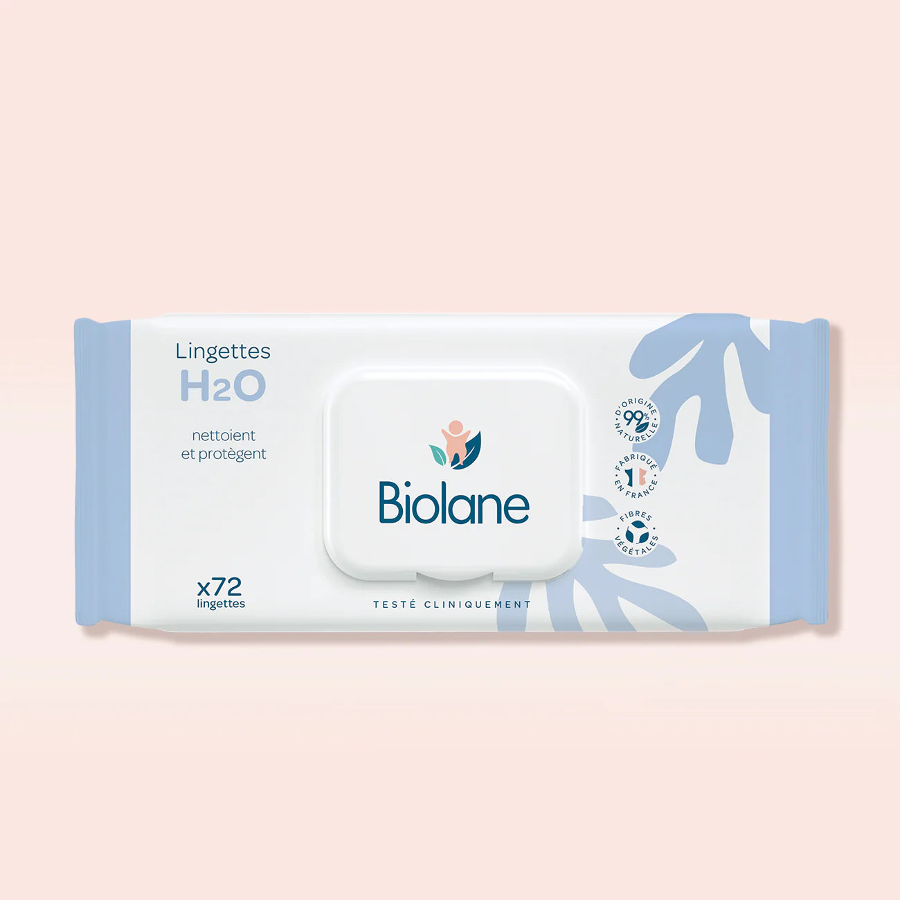 Biolane 72 lingettes à eau